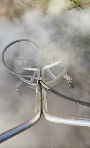 latest steam cleaning machine used for driveway cleaning bolton